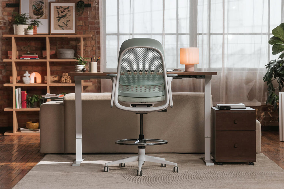 Breck Stool in lifestyle shot